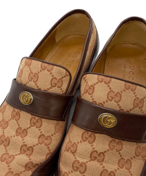 GUCCI（グッチ）GUCCI (グッチ) ローファー ブラウン サイズ:SIZE 27cmの古着・服飾アイテム