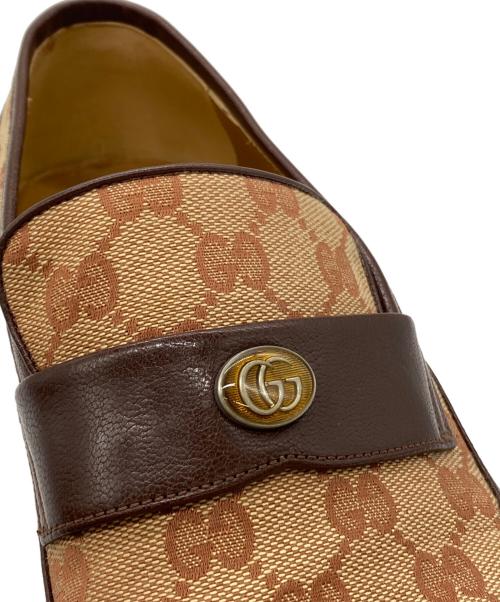 GUCCI（グッチ）GUCCI (グッチ) ローファー ブラウン サイズ:SIZE 27cmの古着・服飾アイテム