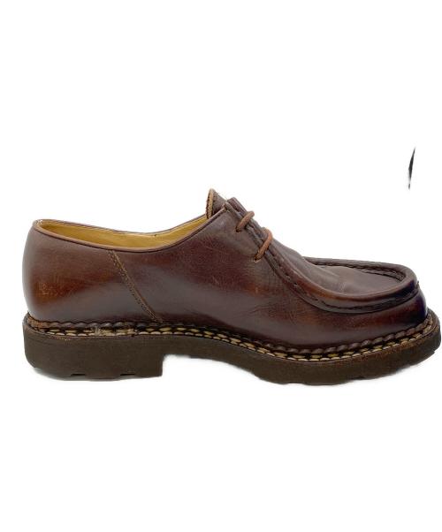 PARABOOT（パラブーツ）PARABOOT (パラブーツ) チロリアンシューズ ブラウン サイズ:24.5の古着・服飾アイテム