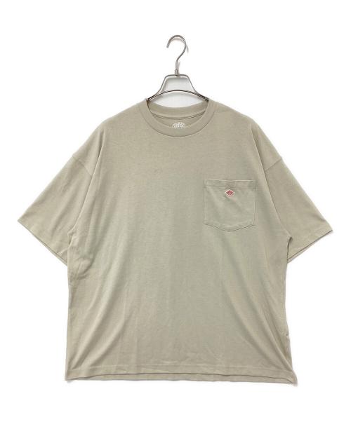 DANTON（ダントン）DANTON (ダントン) DANTON BIG T-SHIRT ベージュ サイズ:L 未使用品の古着・服飾アイテム