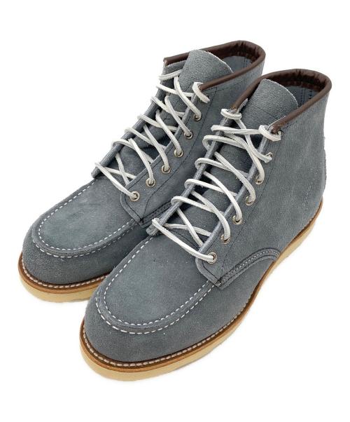 RED WING（レッドウィング）RED WING (レッドウィング) 6モックトゥブーツ スレートブルー サイズ:SIZE 26.5cmの古着・服飾アイテム