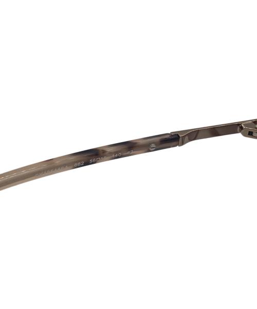 Calvin Klein（カルバンクライン）Calvin Klein (カルバンクライン) サングラス ベージュ サイズ:56□15 140の古着・服飾アイテム