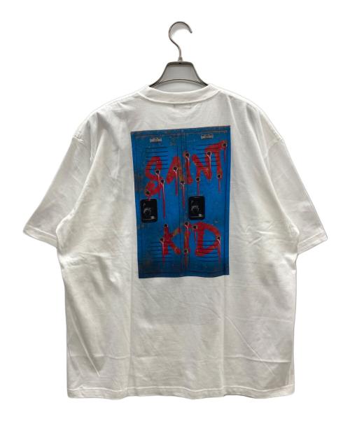 SAINT MICHAEL（セントマイケル）SAINT MICHAEL (セントマイケル) The Kid Laroi SS TEE ホワイト サイズ:XLの古着・服飾アイテム