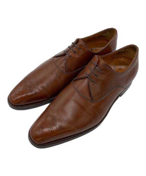 Jalan Sriwijaya（ジャランスリウァヤ）Jalan Sriwijaya (ジャランスリウァヤ) green label relaxing (グリーンレーベルリラクシング) メダリオンシューズ ブラウン サイズ:SIZE 40の古着・服飾アイテム