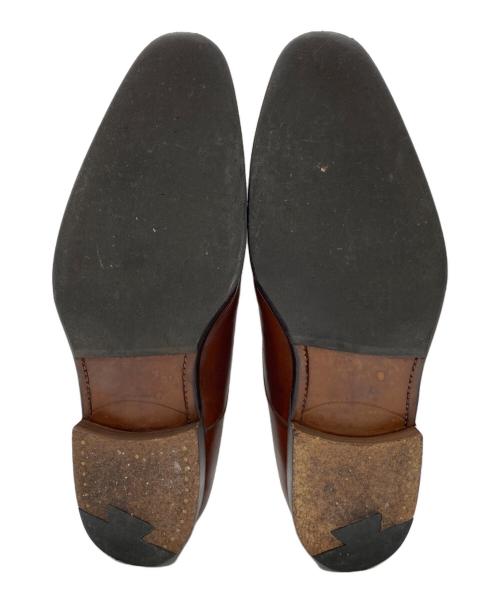 Jalan Sriwijaya（ジャランスリウァヤ）Jalan Sriwijaya (ジャランスリウァヤ) green label relaxing (グリーンレーベルリラクシング) メダリオンシューズ ブラウン サイズ:SIZE 40の古着・服飾アイテム