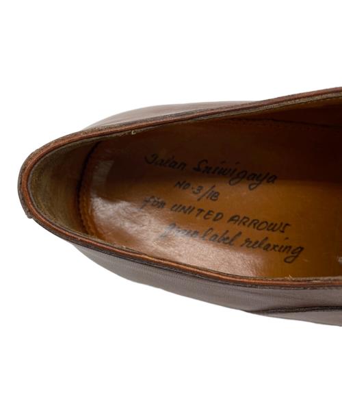 Jalan Sriwijaya（ジャランスリウァヤ）Jalan Sriwijaya (ジャランスリウァヤ) green label relaxing (グリーンレーベルリラクシング) メダリオンシューズ ブラウン サイズ:SIZE 40の古着・服飾アイテム