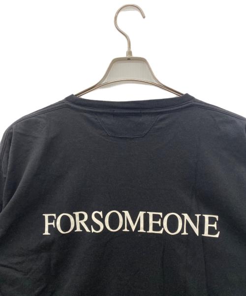 FORSOMEONE（フォーサムワン）FORSOMEONE (フォーサムワン) 半袖カットソー ブラック サイズ:SIZE Freeの古着・服飾アイテム