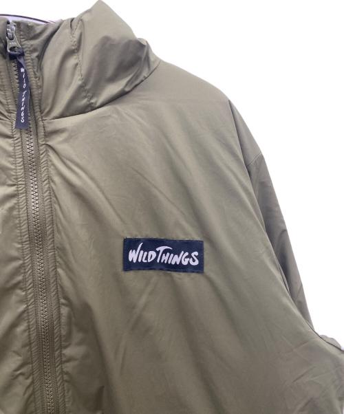 WILD THINGS（ワイルドシングス）WILD THINGS (ワイルドシングス) 中綿ジャケット オリーブ サイズ:SIZE XLの古着・服飾アイテム
