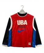 NIKE×UNDERCOVERナイキ×アンダーカバー）の古着「ロングスリーブ シューティングトップ」｜レッド