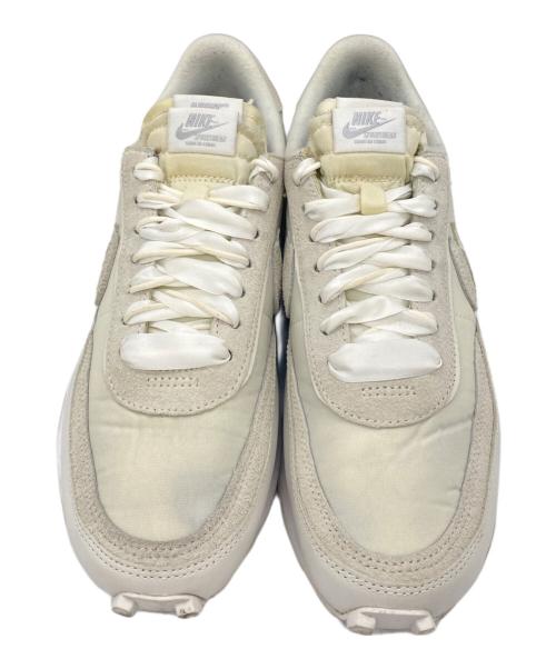NIKE（ナイキ）NIKE (ナイキ) sacai (サカイ) ローカットスニーカー ホワイト×アイボリー サイズ:SIZE 27cmの古着・服飾アイテム