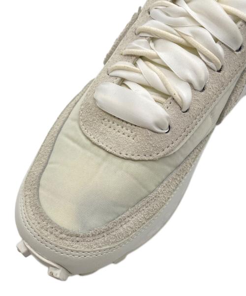 NIKE（ナイキ）NIKE (ナイキ) sacai (サカイ) ローカットスニーカー ホワイト×アイボリー サイズ:SIZE 27cmの古着・服飾アイテム