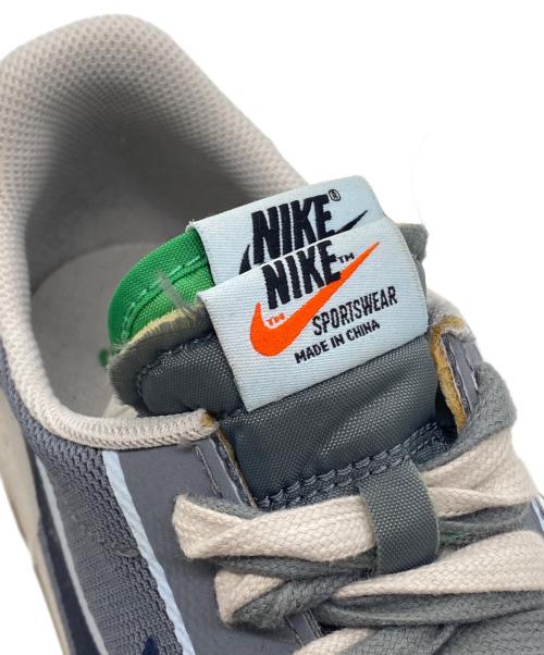 NIKE（ナイキ）NIKE (ナイキ) sacai (サカイ) CLOT (クロット) ローカットスニーカー グレー×ネイビー×グリーン サイズ:SIZE 27cmの古着・服飾アイテム