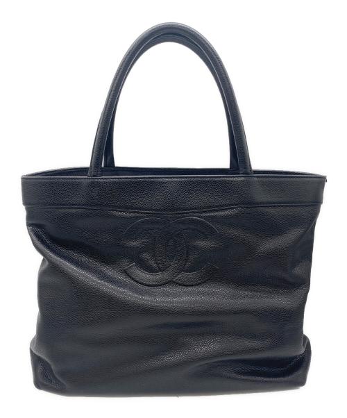 CHANEL（シャネル）CHANEL (シャネル) ココマークトートバッグ ブラックの古着・服飾アイテム