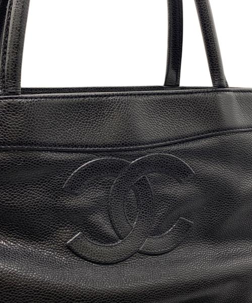 CHANEL（シャネル）CHANEL (シャネル) ココマークトートバッグ ブラックの古着・服飾アイテム