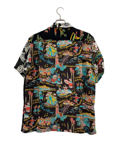 BEAMS（ビームス）BEAMS (ビームス) Sun Surf (サンサーフ) 半袖シャツ ブラック サイズ:Lの古着・服飾アイテム