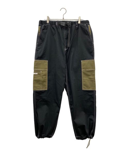 X-LARGE（エクストララージ）X-LARGE (エクストララージ) COLOR STITCHED CARGO PANTS ブラック サイズ:XLの古着・服飾アイテム