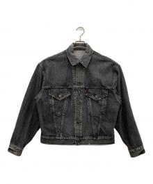 H BEAUTY&YOUTH（エイチ ビューティー&ユース）の古着「BLACK DENIM JACKET」｜ブラック