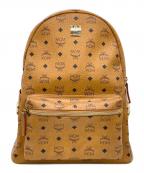 MCMエムシーエム）の古着「リュック」｜ベージュ