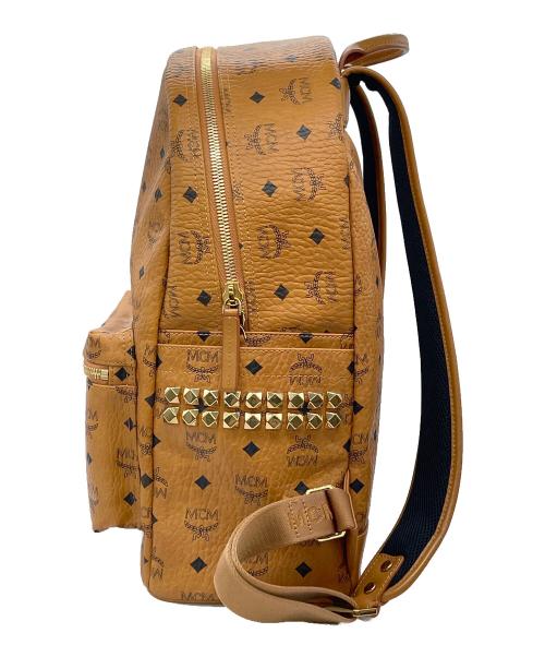 MCM（エムシーエム）MCM (エムシーエム) リュック ベージュの古着・服飾アイテム