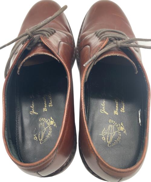 Jalan Sriwijaya（ジャランスリウァヤ）Jalan Sriwijaya (ジャランスリウァヤ) BEAUTY&YOUTH (ビューティーアンドユース) プレーントゥシューズ ブラウン サイズ:SIZE 6(24cm)の古着・服飾アイテム