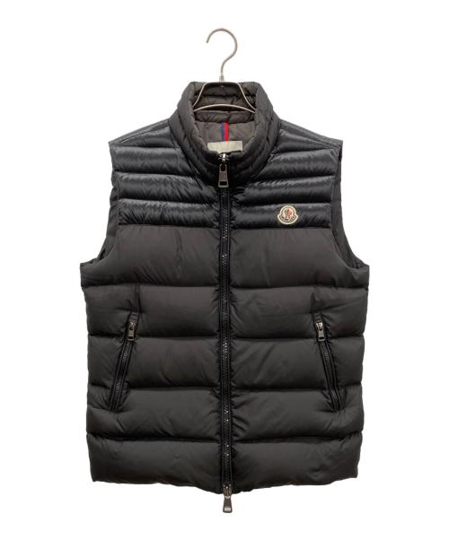MONCLER（モンクレール）MONCLER (モンクレール) ダウンベスト ブラック サイズ:1の古着・服飾アイテム
