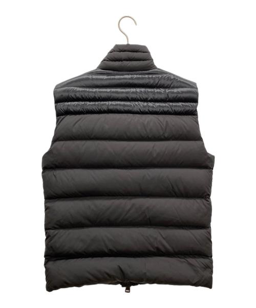 MONCLER（モンクレール）MONCLER (モンクレール) ダウンベスト ブラック サイズ:1の古着・服飾アイテム