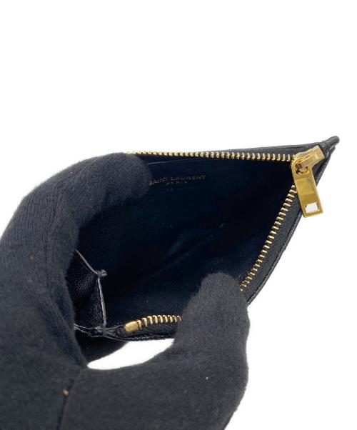 Yves Saint Laurent（イヴサンローラン）Yves Saint Laurent (イヴサンローラン) カードケース ブラックの古着・服飾アイテム