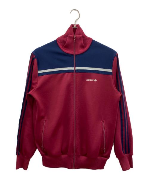 adidas（アディダス）adidas (アディダス) トラックジャケット レッド サイズ:Mの古着・服飾アイテム