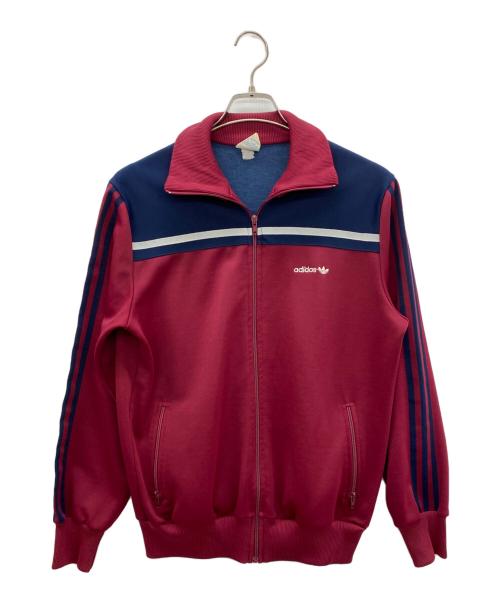 adidas（アディダス）adidas (アディダス) トラックジャケット レッド サイズ:Mの古着・服飾アイテム