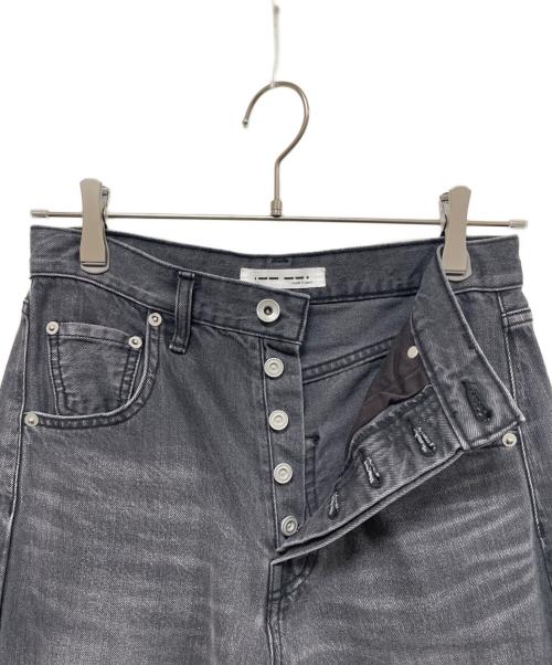 Whim Gazette（ウィムガゼット）Whim Gazette (ウィムガゼット) ラインカーブDENIM ブラック サイズ:36の古着・服飾アイテム