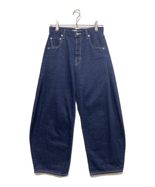 Whim Gazette（ウィムガゼット）Whim Gazette (ウィムガゼット) デニムパンツ ネイビー サイズ:38の古着・服飾アイテム