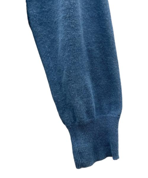 MM6 Maison Margiela（エムエムシックスメゾンマルジェラ）MM6 Maison Margiela (エムエムシックスメゾンマルジェラ) カーディガン グレー×ブルー サイズ:XLの古着・服飾アイテム