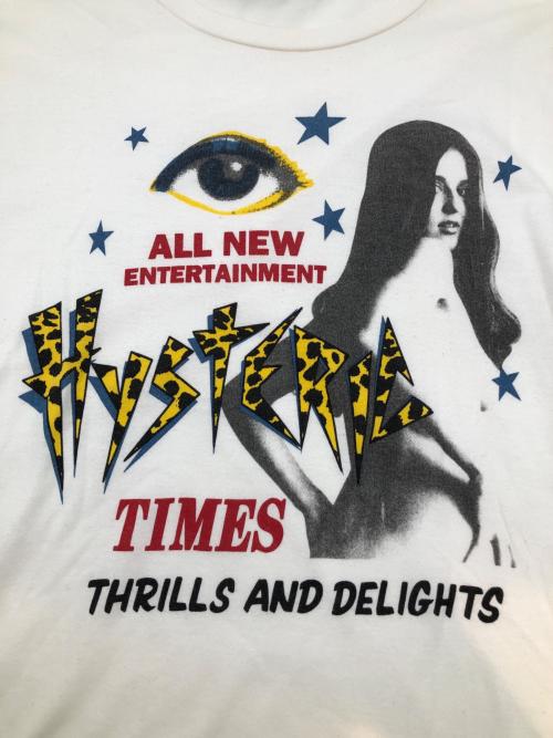 Hysteric Glamour（ヒステリックグラマー）Hysteric Glamour (ヒステリックグラマー) プリントピチT ホワイト サイズ:Sの古着・服飾アイテム