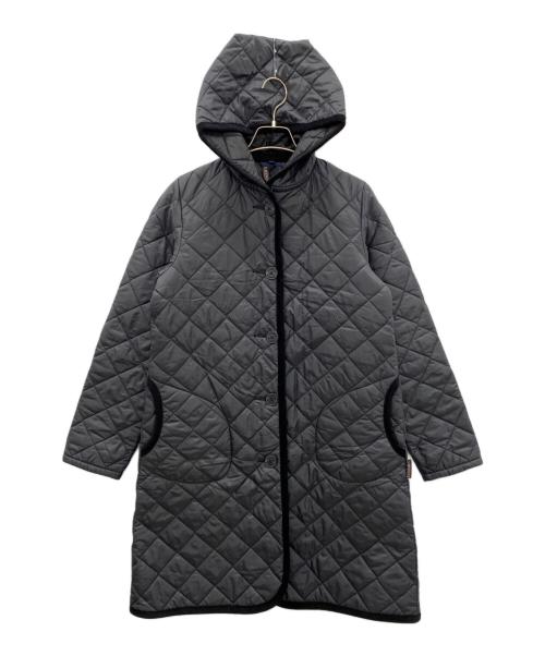 LAVENHAM（ラベンハム）LAVENHAM (ラベンハム) 中綿キルティングコート ブラック サイズ:40の古着・服飾アイテム