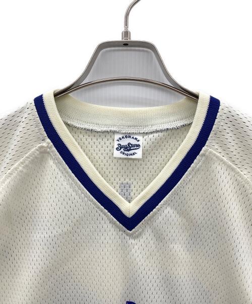 横浜DeNAベイスターズ（ヨコハマディーエヌエーベイスターズ）横浜DeNAベイスターズ (ヨコハマディーエヌエーベイスターズ) 応援グッズ ホワイト×ブルー サイズ:SIZE Freeの古着・服飾アイテム