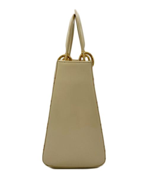 Christian Dior（クリスチャン ディオール）Christian Dior (クリスチャン ディオール) 2WAYショルダーバッグ アイボリーの古着・服飾アイテム