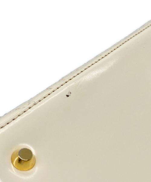 Christian Dior（クリスチャン ディオール）Christian Dior (クリスチャン ディオール) 2WAYショルダーバッグ アイボリーの古着・服飾アイテム