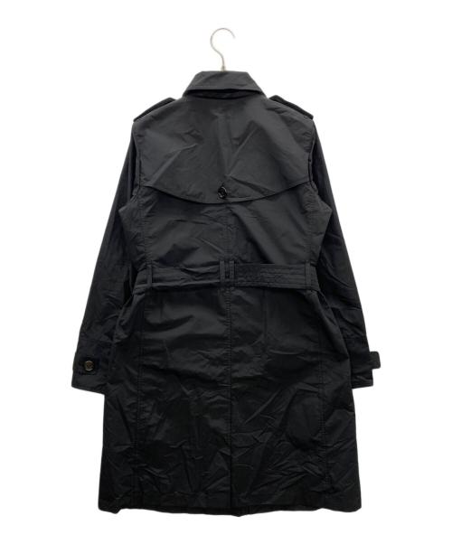 BURBERRY LONDON（バーバリーロンドン）BURBERRY LONDON (バーバリーロンドン) ステンカラーコート ブラック サイズ:Ｍの古着・服飾アイテム