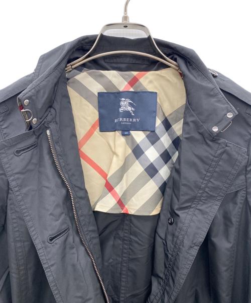 BURBERRY LONDON（バーバリーロンドン）BURBERRY LONDON (バーバリーロンドン) ステンカラーコート ブラック サイズ:Ｍの古着・服飾アイテム