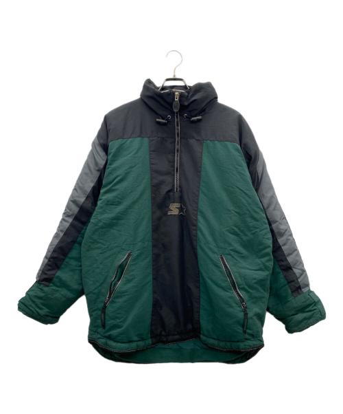 STARTER（スターター）STARTER (スターター) ハーフジップナイロンジャケット バイカラー サイズ:Lの古着・服飾アイテム