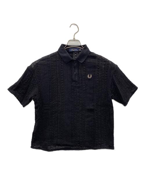 FRED PERRY（フレッドペリー）FRED PERRY (フレッドペリー) ポロシャツ ブラック サイズ:Lの古着・服飾アイテム