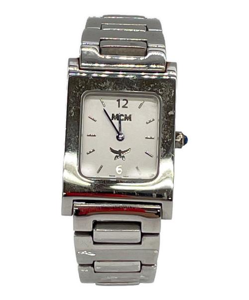 MCM（エムシーエム）MCM (エムシーエム) 腕時計 ホワイトの古着・服飾アイテム