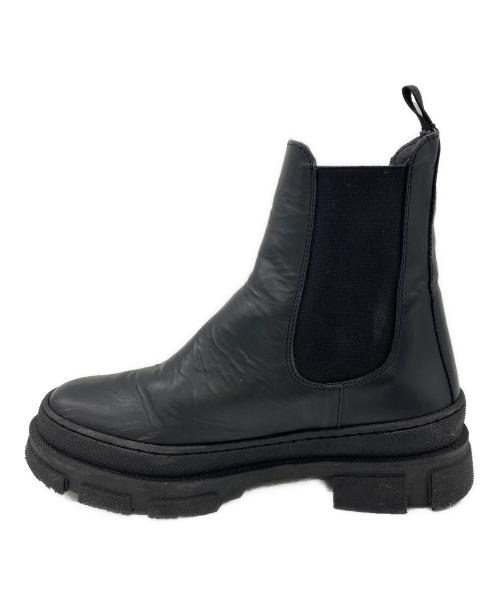 REMME（レメ）REMME (レメ) サイドゴアブーツ ブラック サイズ:SIZE 39の古着・服飾アイテム