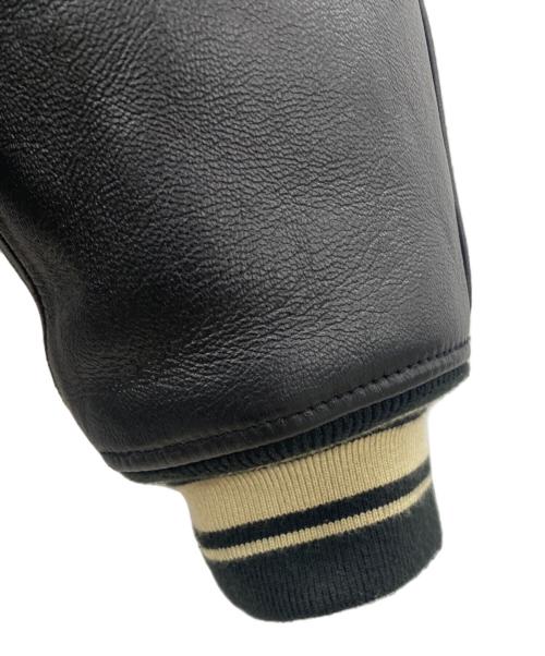 AVIREX（アヴィレックス）AVIREX (アヴィレックス) レザージャケット ブラック サイズ:XLの古着・服飾アイテム