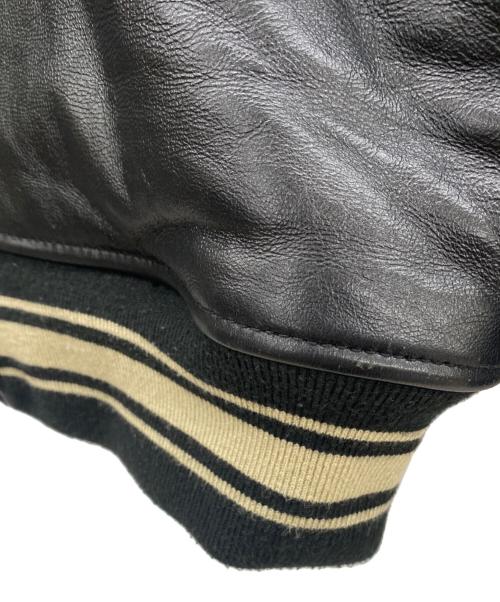 AVIREX（アヴィレックス）AVIREX (アヴィレックス) レザージャケット ブラック サイズ:XLの古着・服飾アイテム