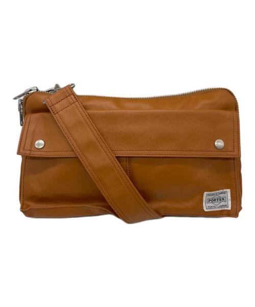 PORTER（ポーター）PORTER (ポーター) ショルダーバッグ ベージュの古着・服飾アイテム