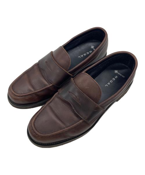 REGAL（リーガル）REGAL (リーガル) コインローファー ブラウン サイズ:SIZE 26.5cmの古着・服飾アイテム