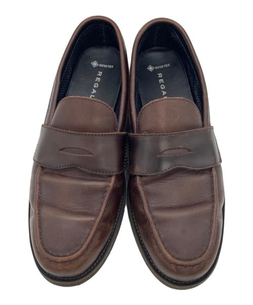 REGAL（リーガル）REGAL (リーガル) コインローファー ブラウン サイズ:SIZE 26.5cmの古着・服飾アイテム