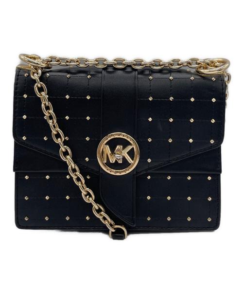 MICHAEL KORS（マイケル・コース）MICHAEL KORS (マイケル・コース) ショルダーバッグ ブラックの古着・服飾アイテム