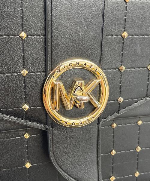 MICHAEL KORS（マイケル・コース）MICHAEL KORS (マイケル・コース) ショルダーバッグ ブラックの古着・服飾アイテム